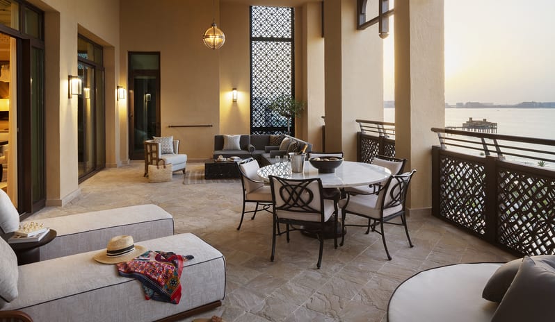 Madinat Jumeirah - Jumeirah Mina A'Salam - Royal Suite - Balcony